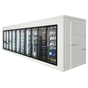 Display Glass Walk in Cooler