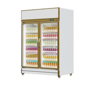 JY1180XK Top-Mounted Display Refrigerator(Golden Frame Exterior)