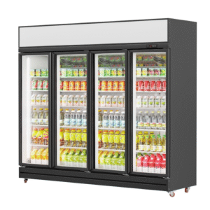 JY2460SG Top-Mounted Display Refrigerator
