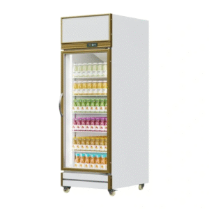 JY380XK Top-Mounted Display Refrigerator(Golden Frame Exterior)